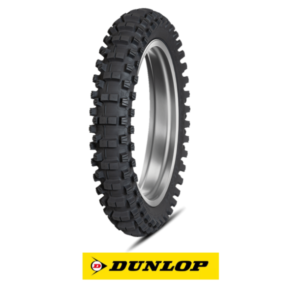 El Dunlop MX34 es un neumático diseñado para motocross, ofreciendo un excelente rendimiento en todo tipo de terrenos. Su banda de rodadura avanzada proporciona un agarre superior tanto en superficies duras como blandas, brindando estabilidad y control en curvas y saltos. Ideal para pilotos que buscan una mayor tracción y durabilidad en condiciones extremas de competencia y entrenamiento.