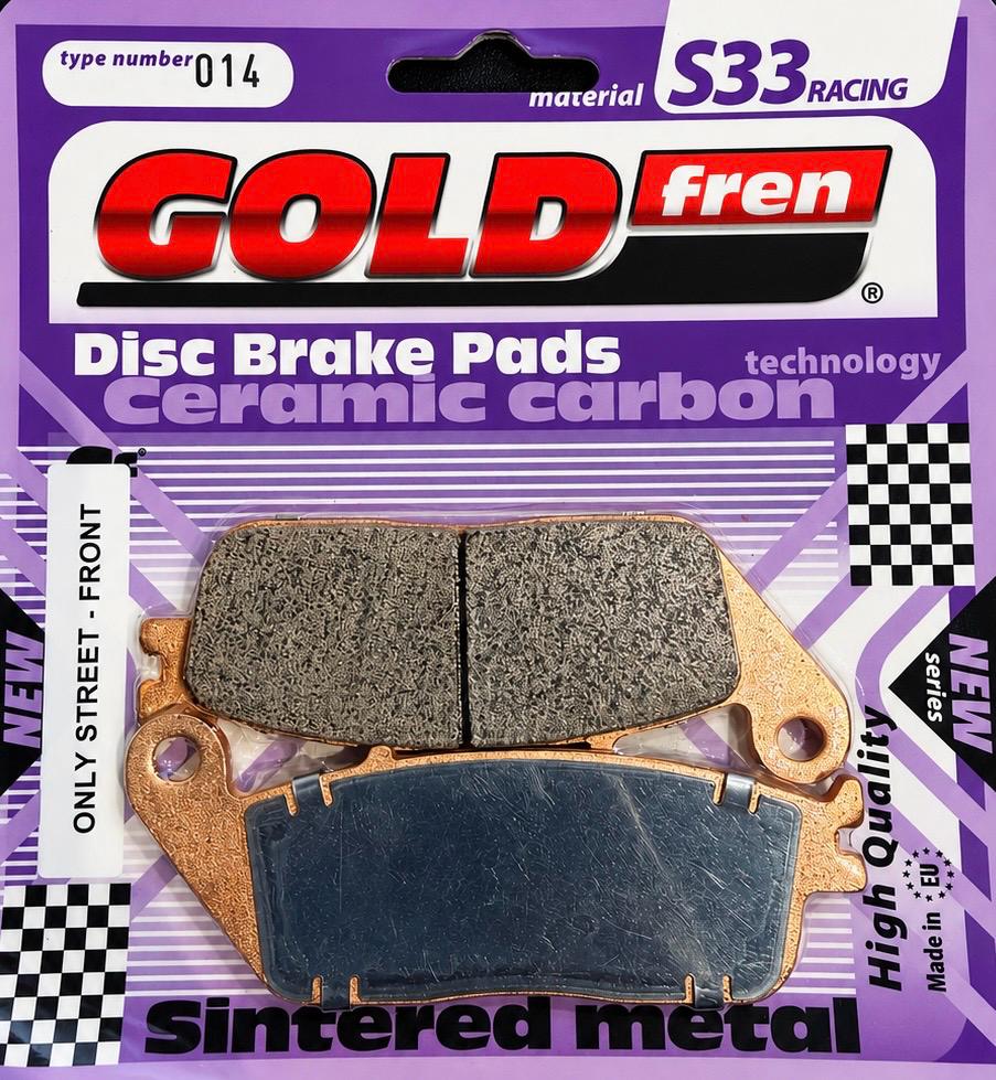 PASTILLA DE FRENO GOLD FREN 014