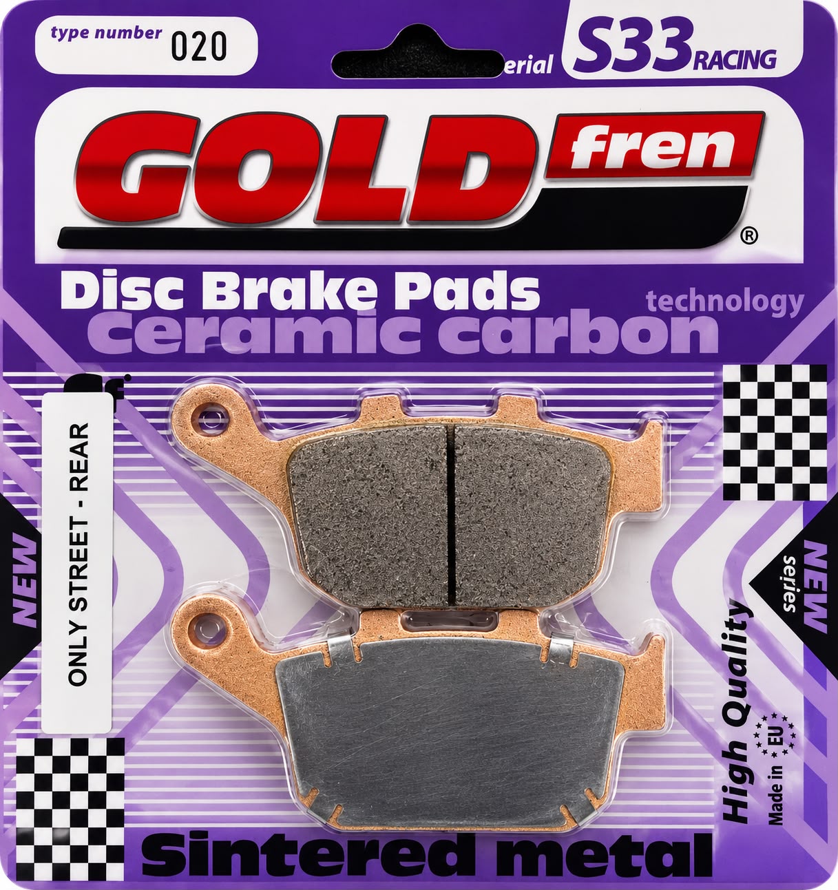 PASTILLA DE FRENO GOLD FREN 020