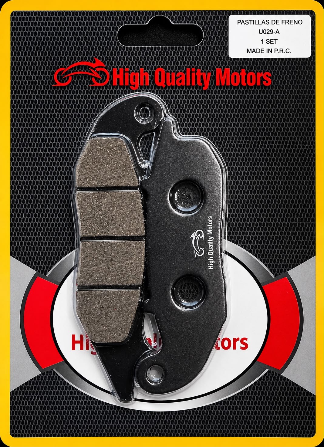 PASTILLA DE FRENO HIGH QUALITY MOTORS U029-A YAMAHA / TAKASAKI