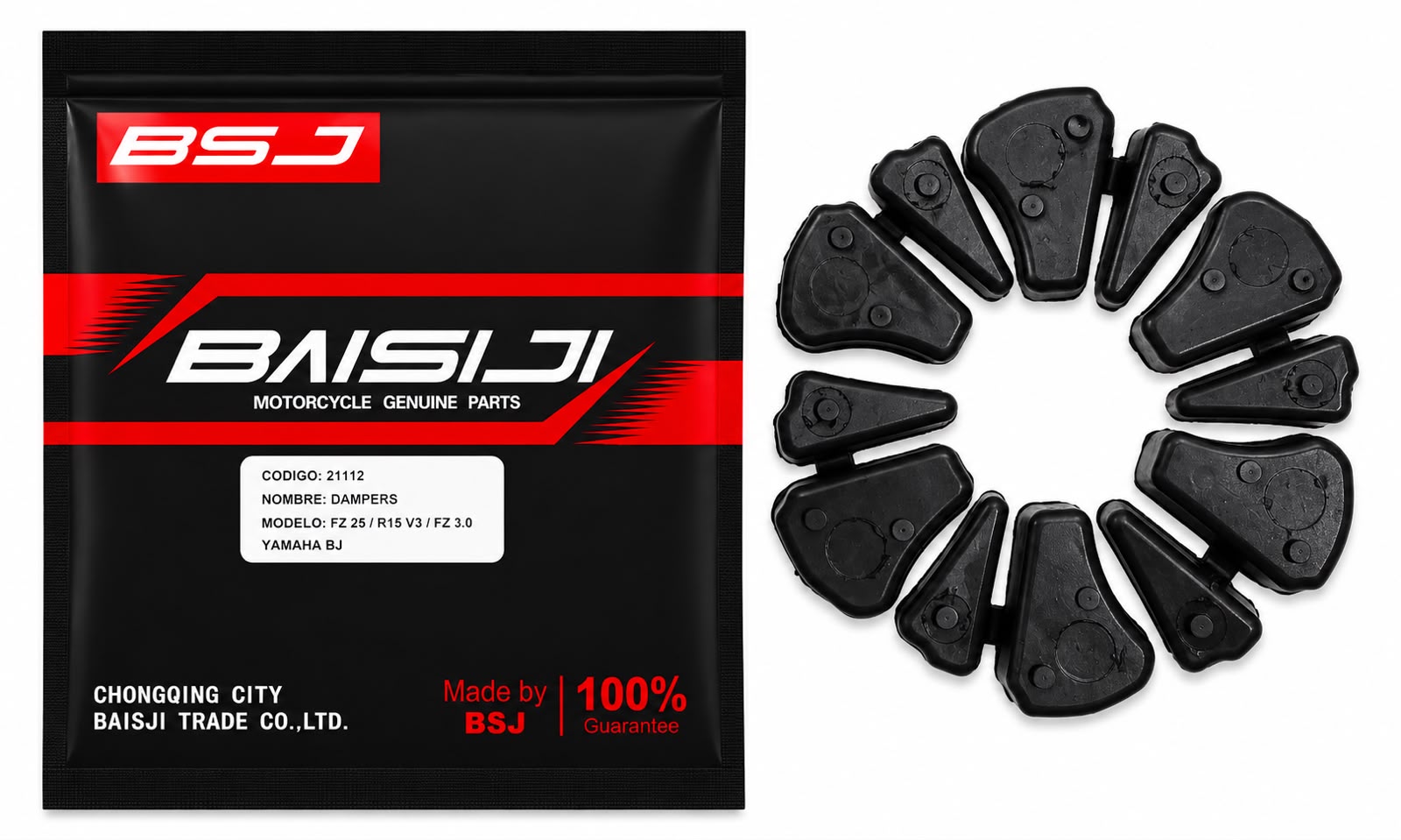 DAMPER BAISIJI 21112 YAMAHA FZ / R15