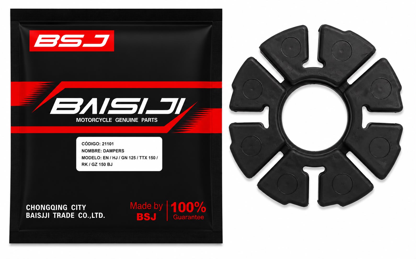 DAMPER BAISIJI 21101 SUZUKI / EUROMOT /KEEWAY / HAOJUE