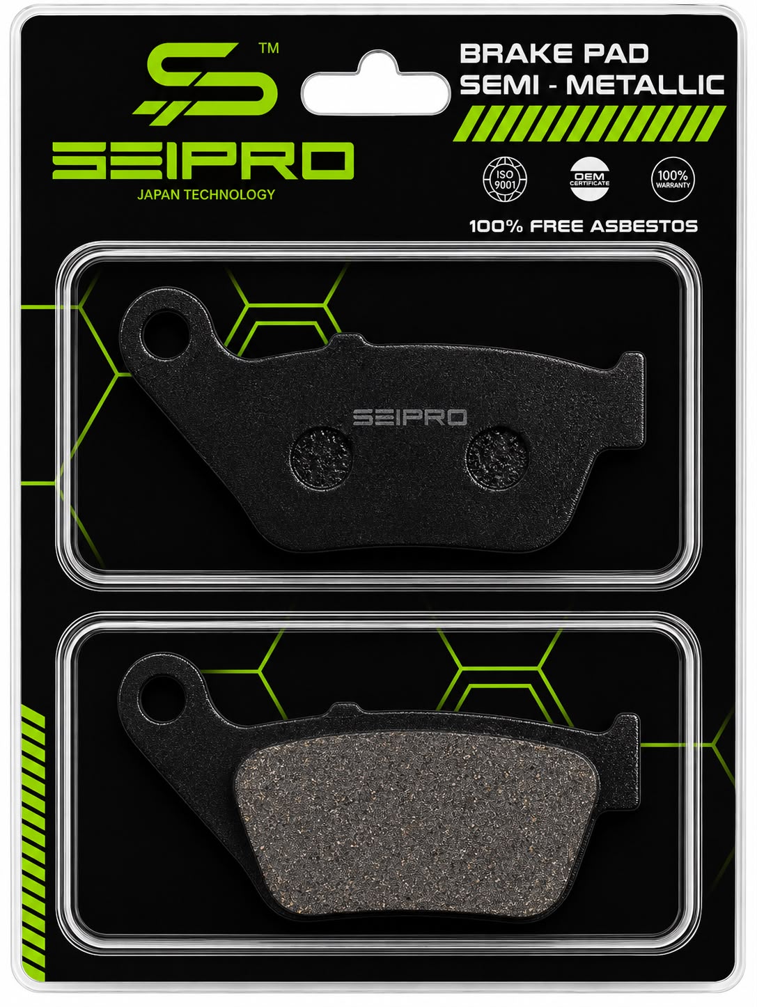 PASTILLA DE FRENO SEIPRO 3505 BAJAJ / KTM / CFMOTO