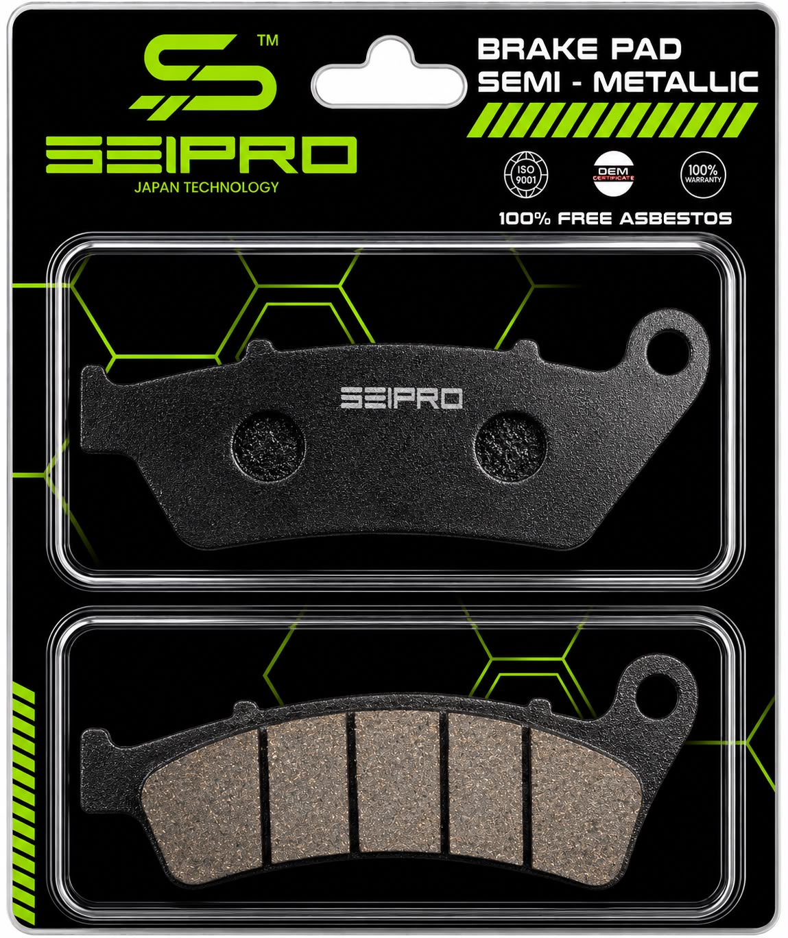 PASTILLA DE FRENO SEIPRO 3521 YAMAHA