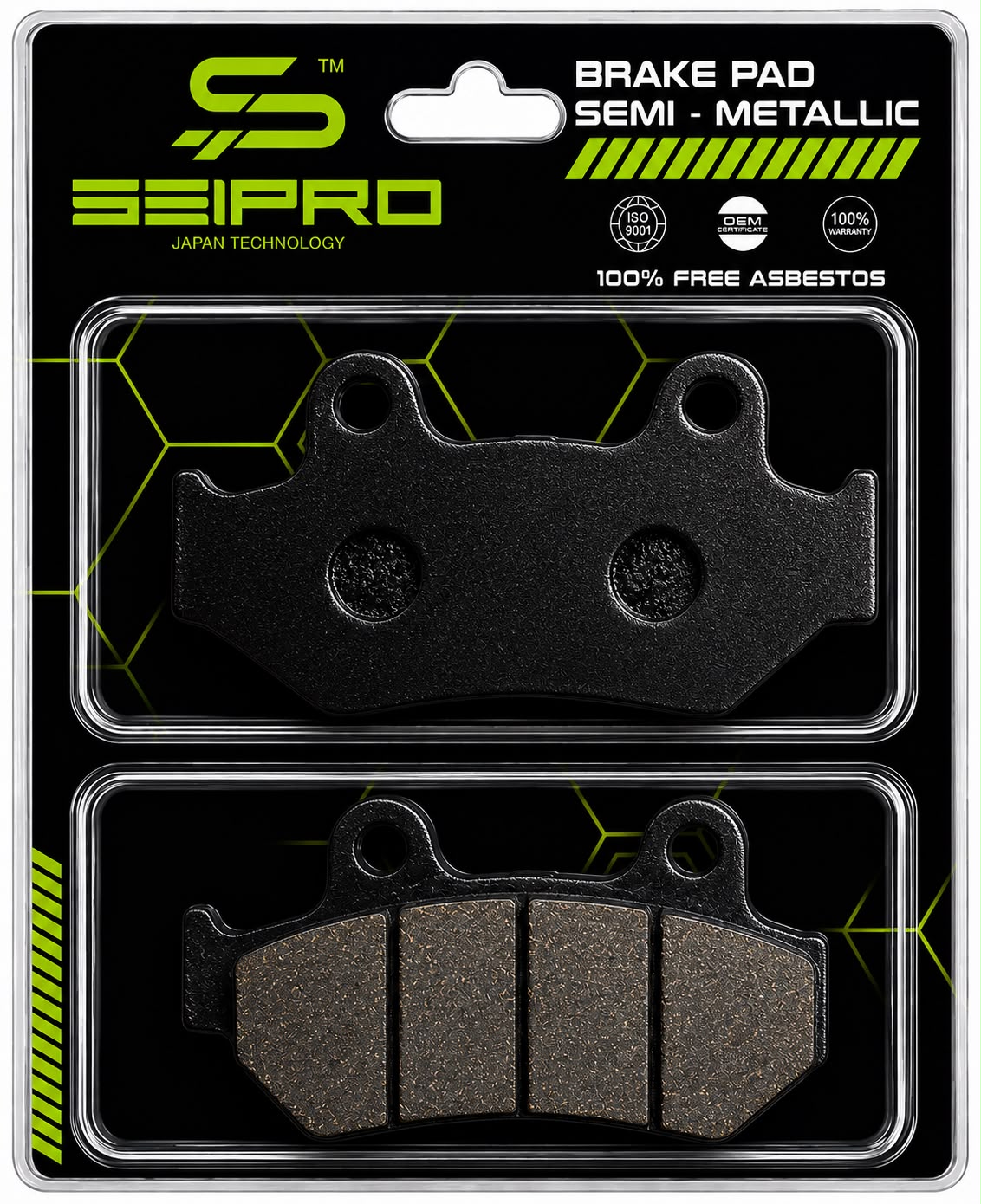 PASTILLA DE FRENO SEIPRO 3528 HONDA